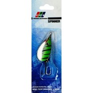 Блешня для риболовлі, обертова, EOS S0001B, вага 9г, колір GS432002